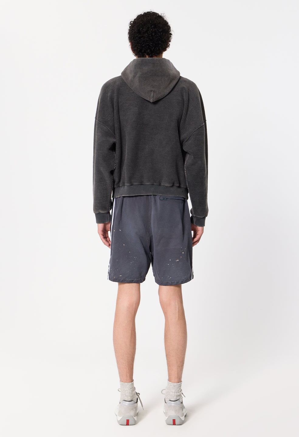 Odeon Mesh Rivalry Short / Vintage Black