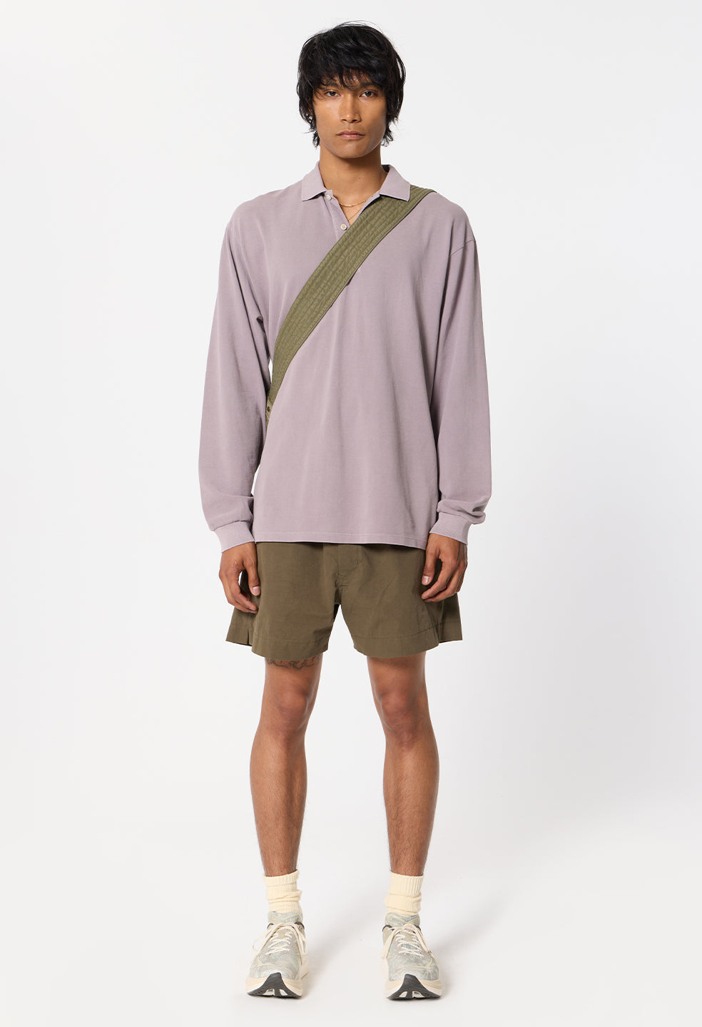 Cotton Kennedy Shorts / Olive
