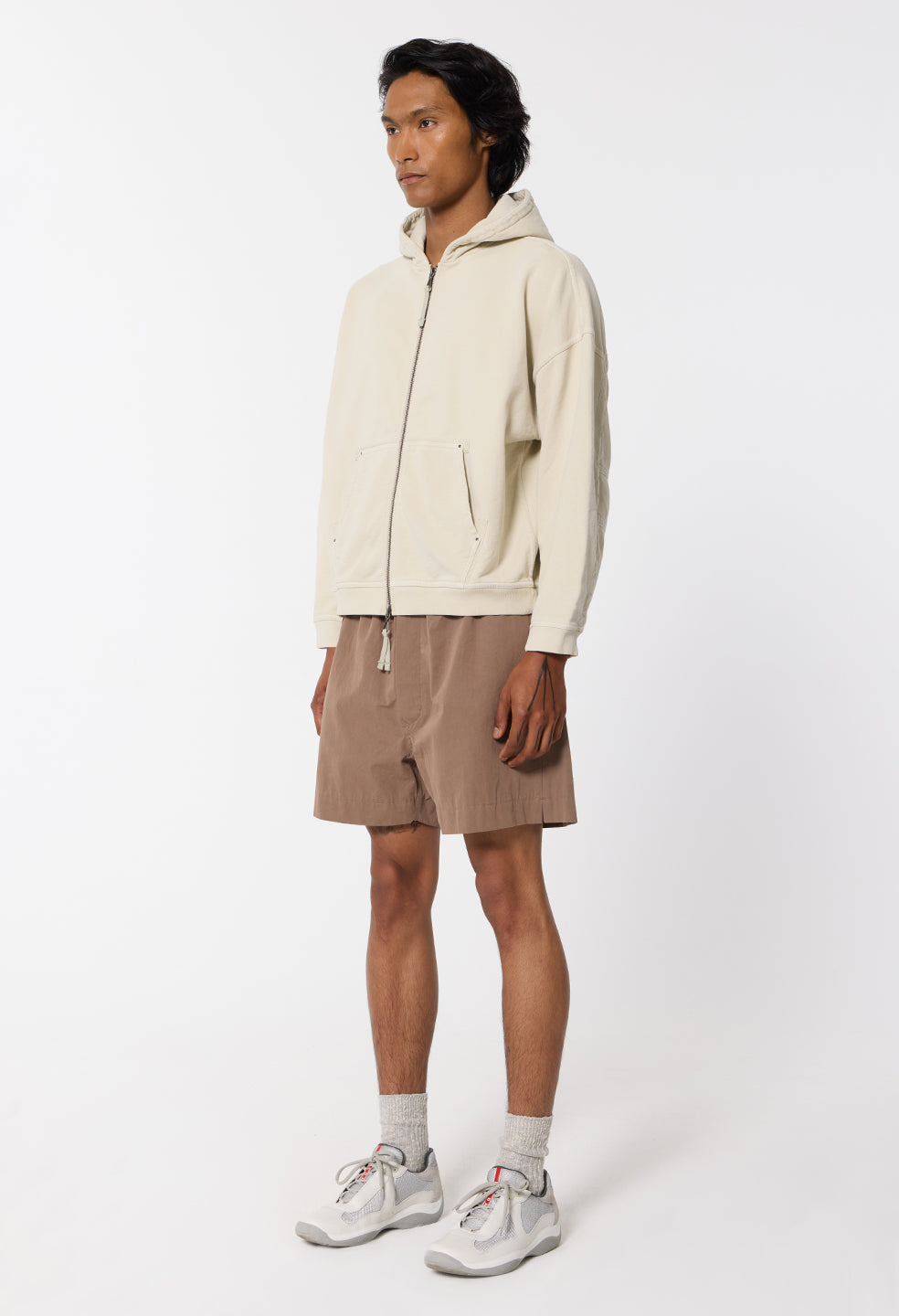 Platoon Frances Full-Zip / Washed Bone