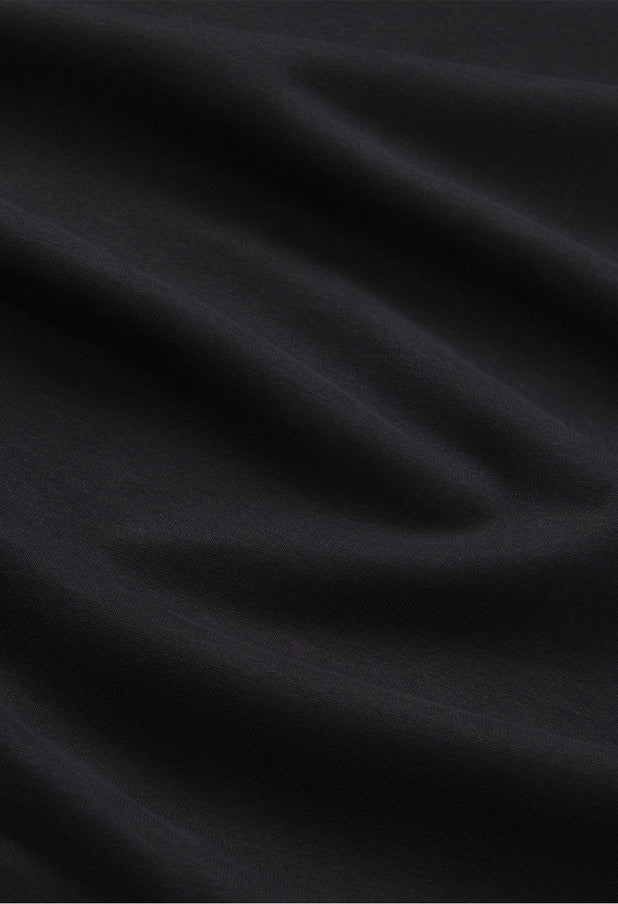 Suede Jersey Studio Tee / Black