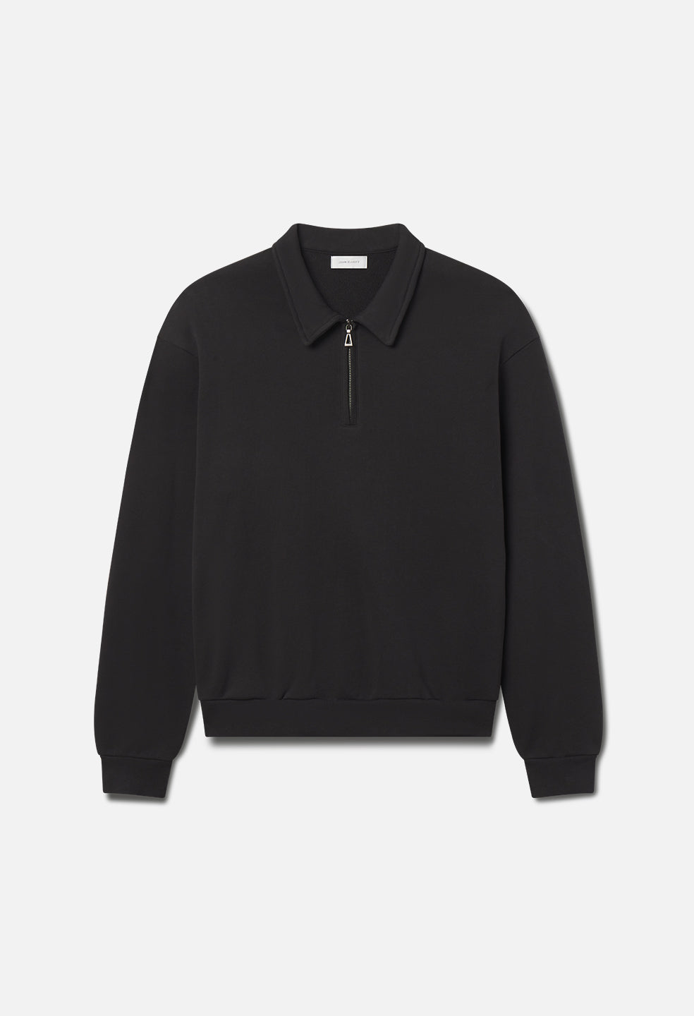 Thornton Mock Half Zip / Black