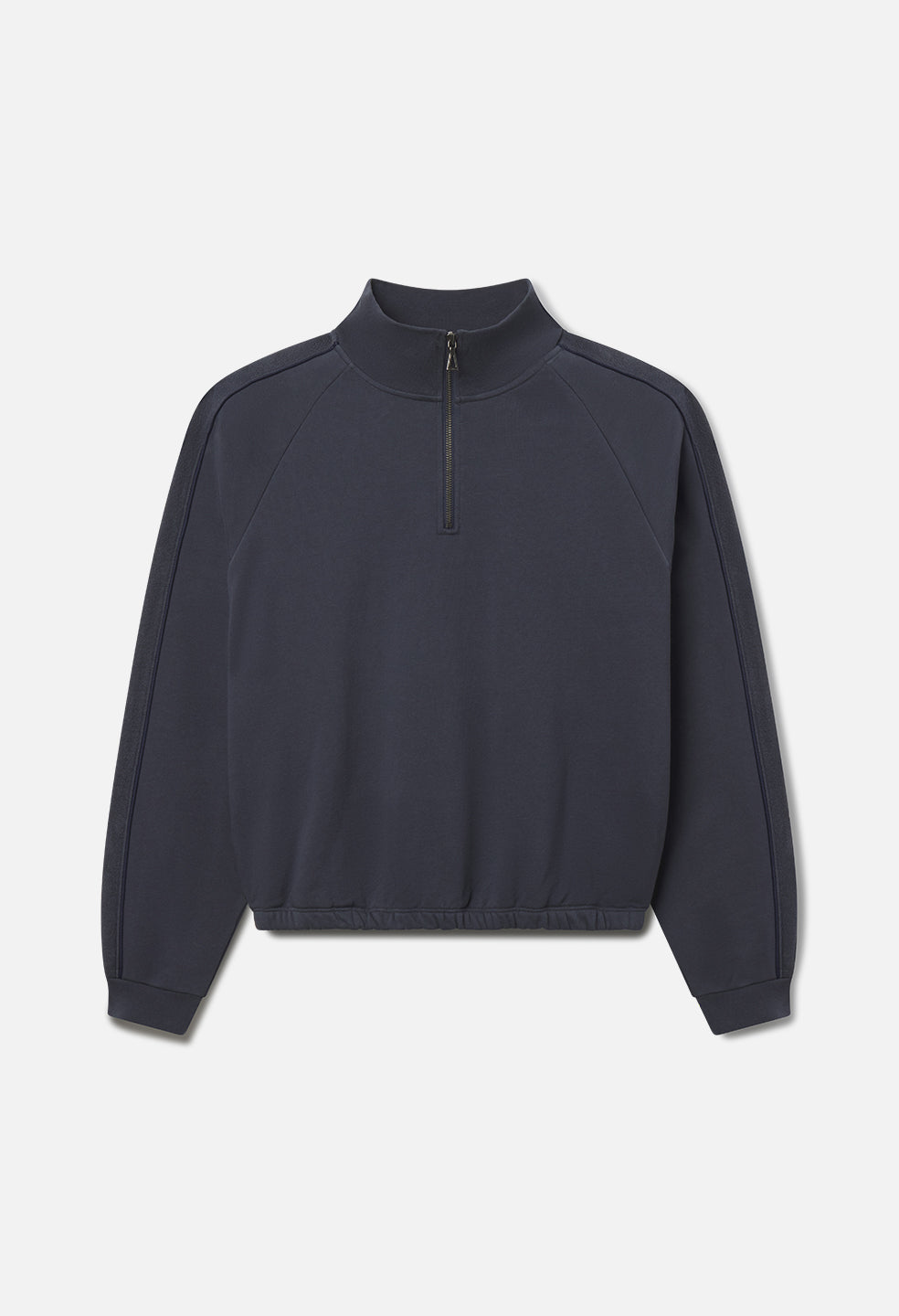 Track Half Zip / Oxford Navy
