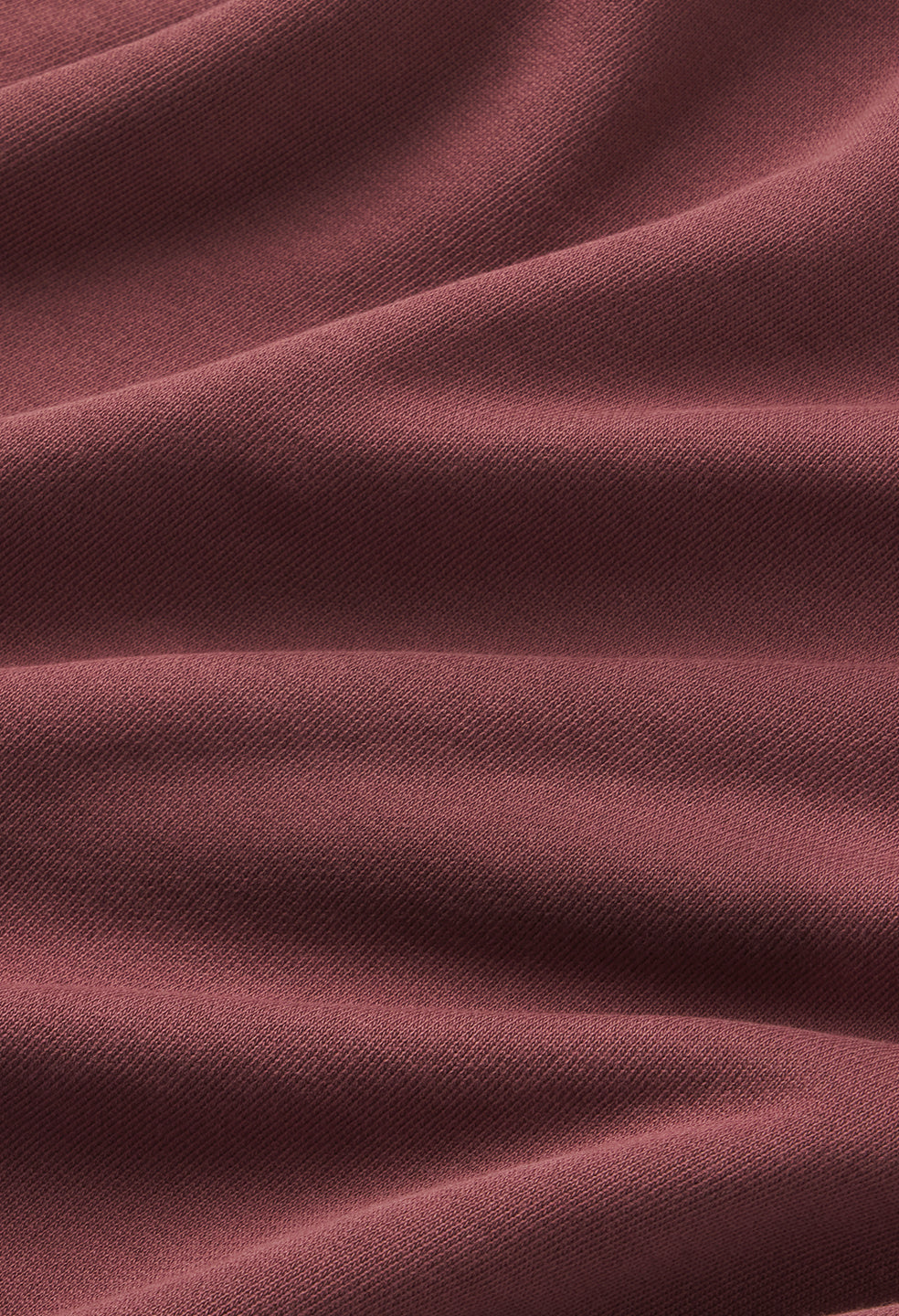 Track Half Zip / Oxblood