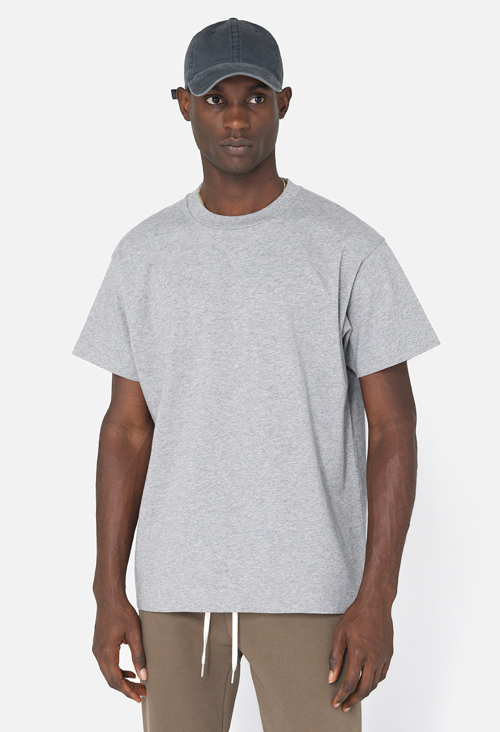University Tee / Heather Grey