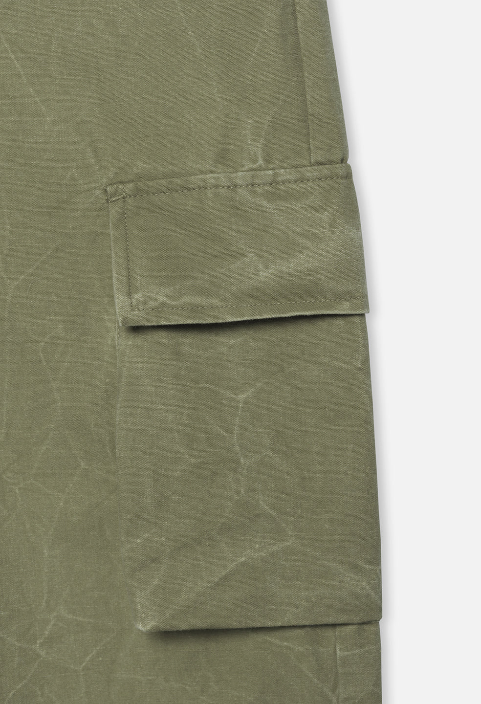 Washed Corpus Cargo Pants / Army