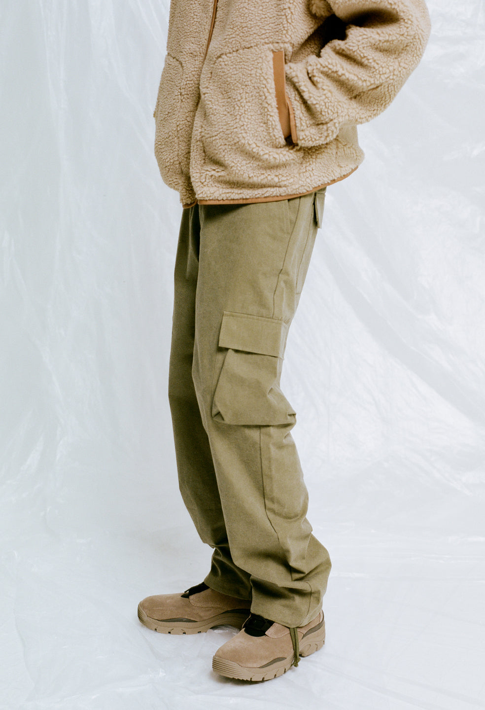 Washed Corpus Cargo Pants / Army