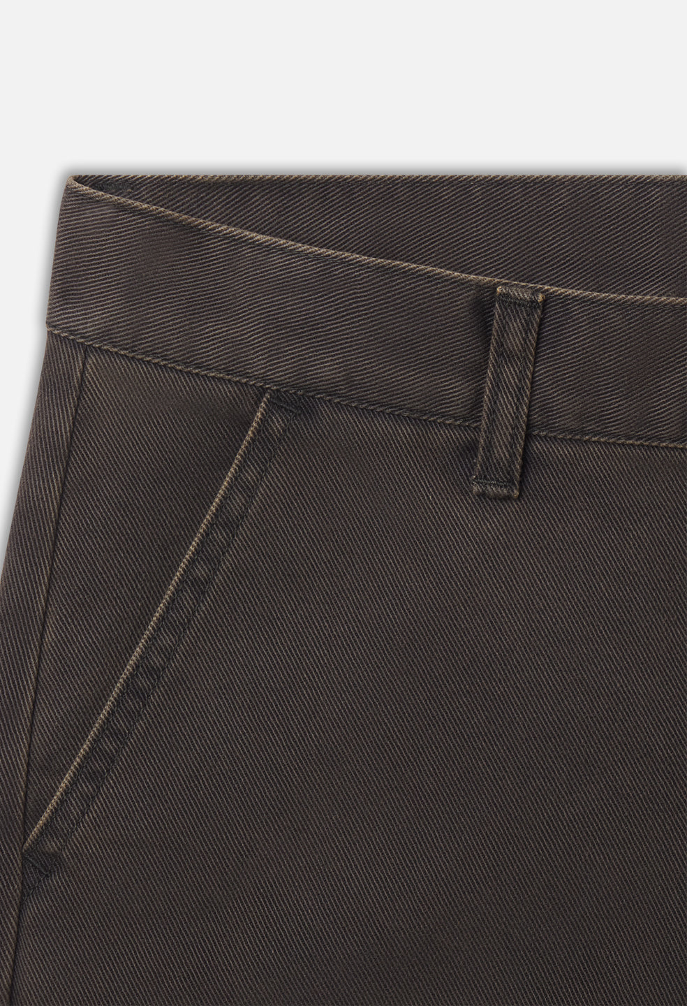 Paneled Work Pant / Char