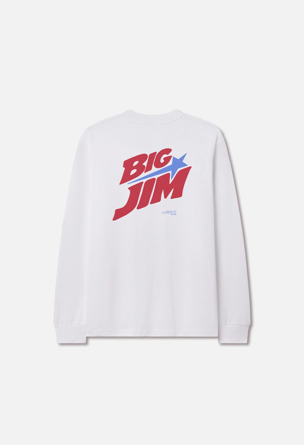 Recycled Cotton LS University Tee / Big Jim