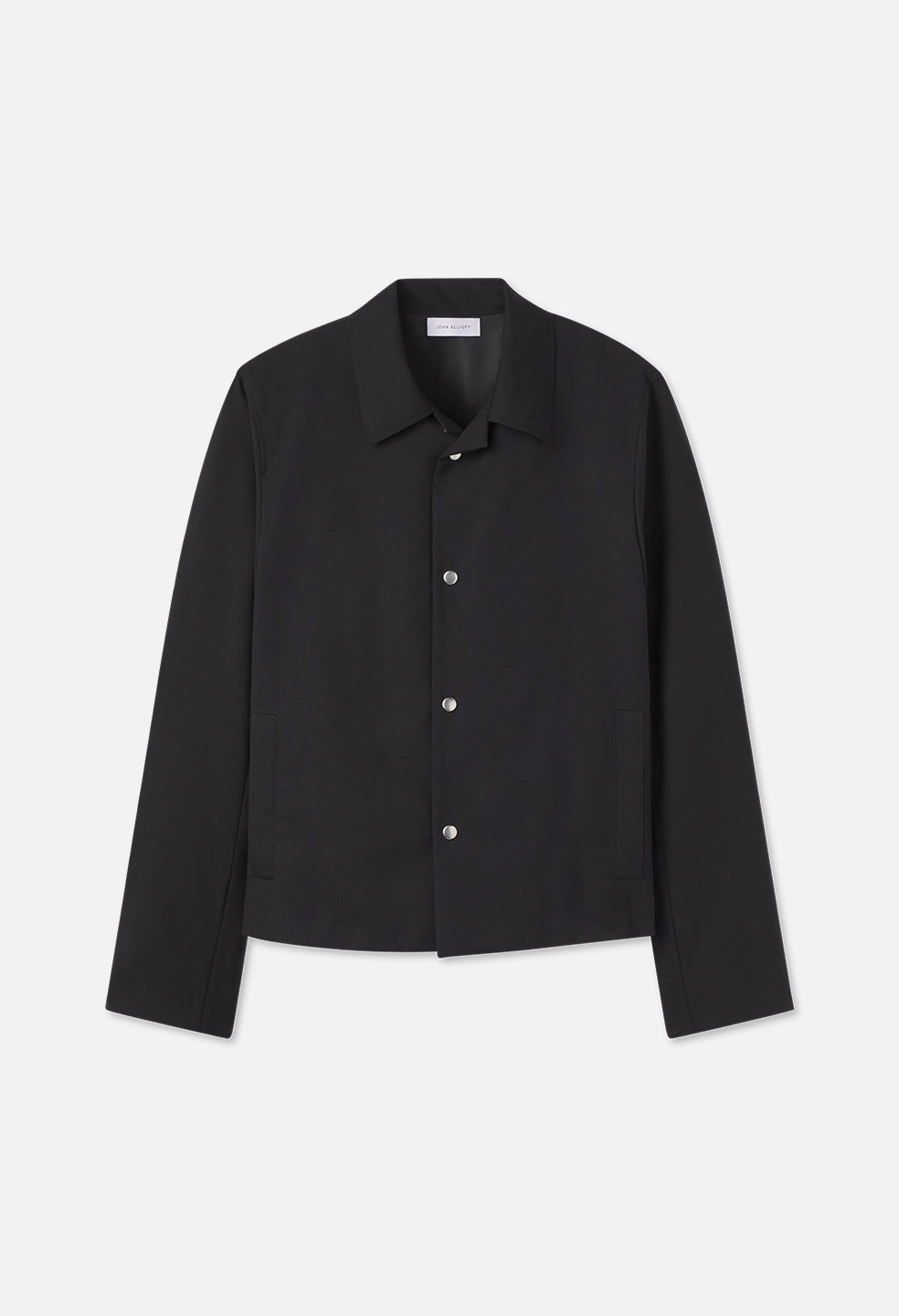 Wool Coach's Jacket / Black - JOHN ELLIOTT