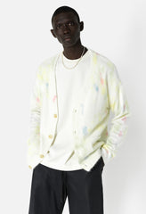 Angora cardigan ivory Clearance