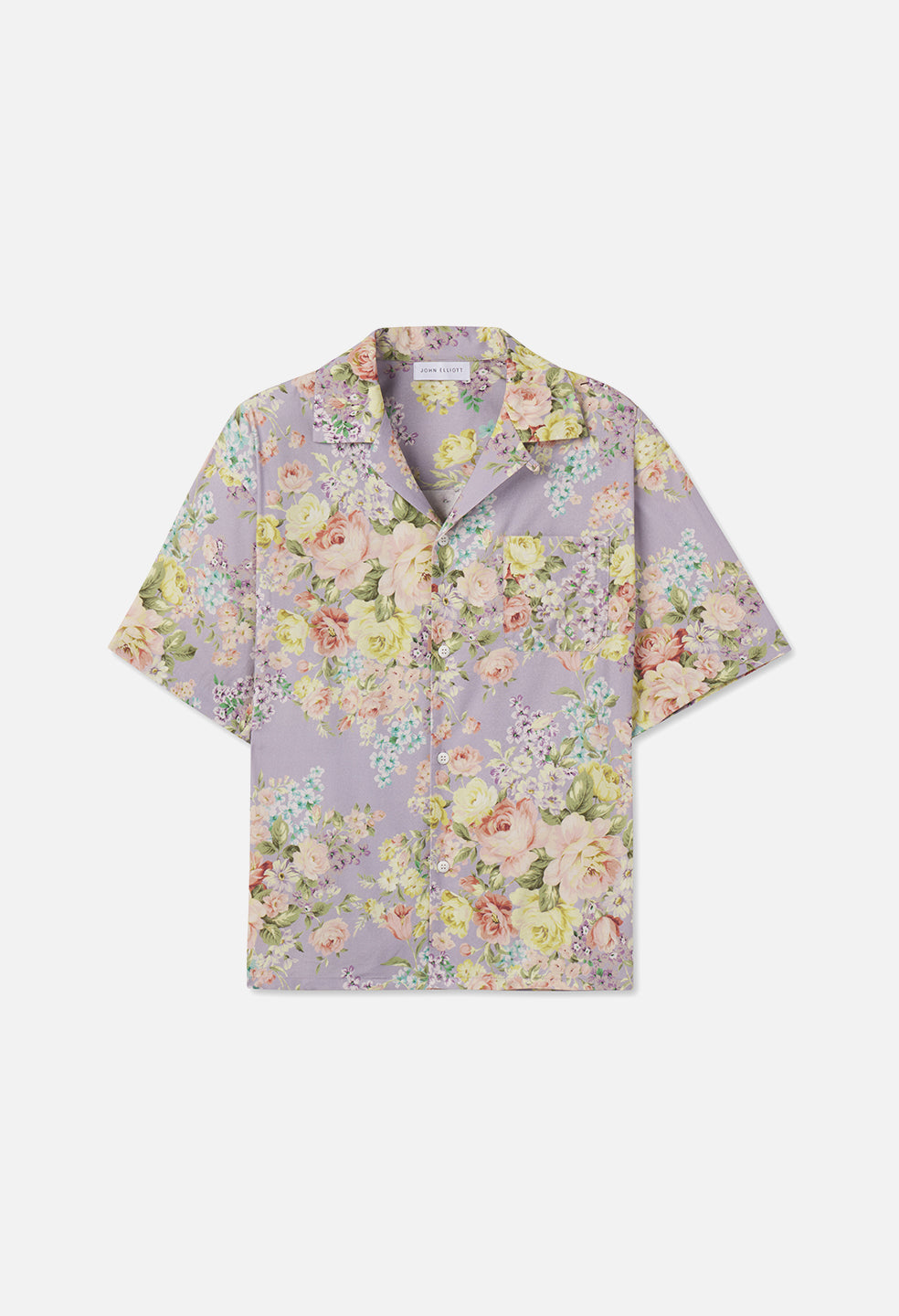 Camp Shirt / Lavender Tuscan Floral - JOHN ELLIOTT