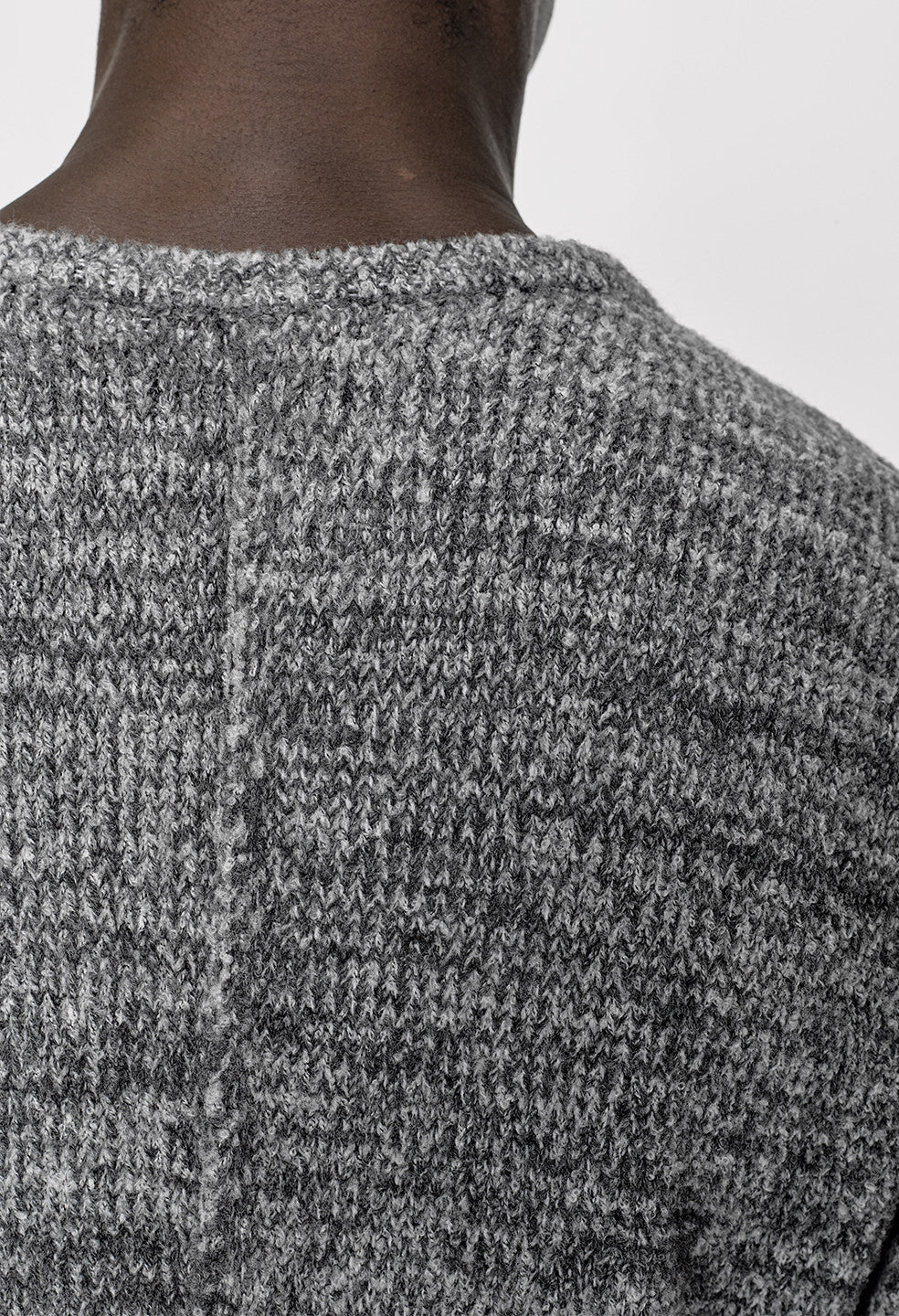 Boucle Crew / Grey Melange