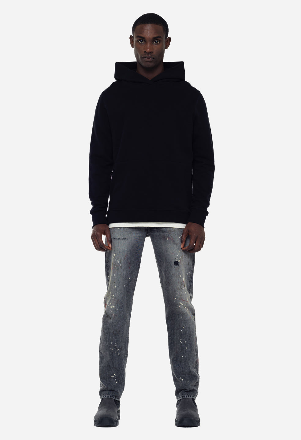 Hooded Villain / Black - JOHN ELLIOTT