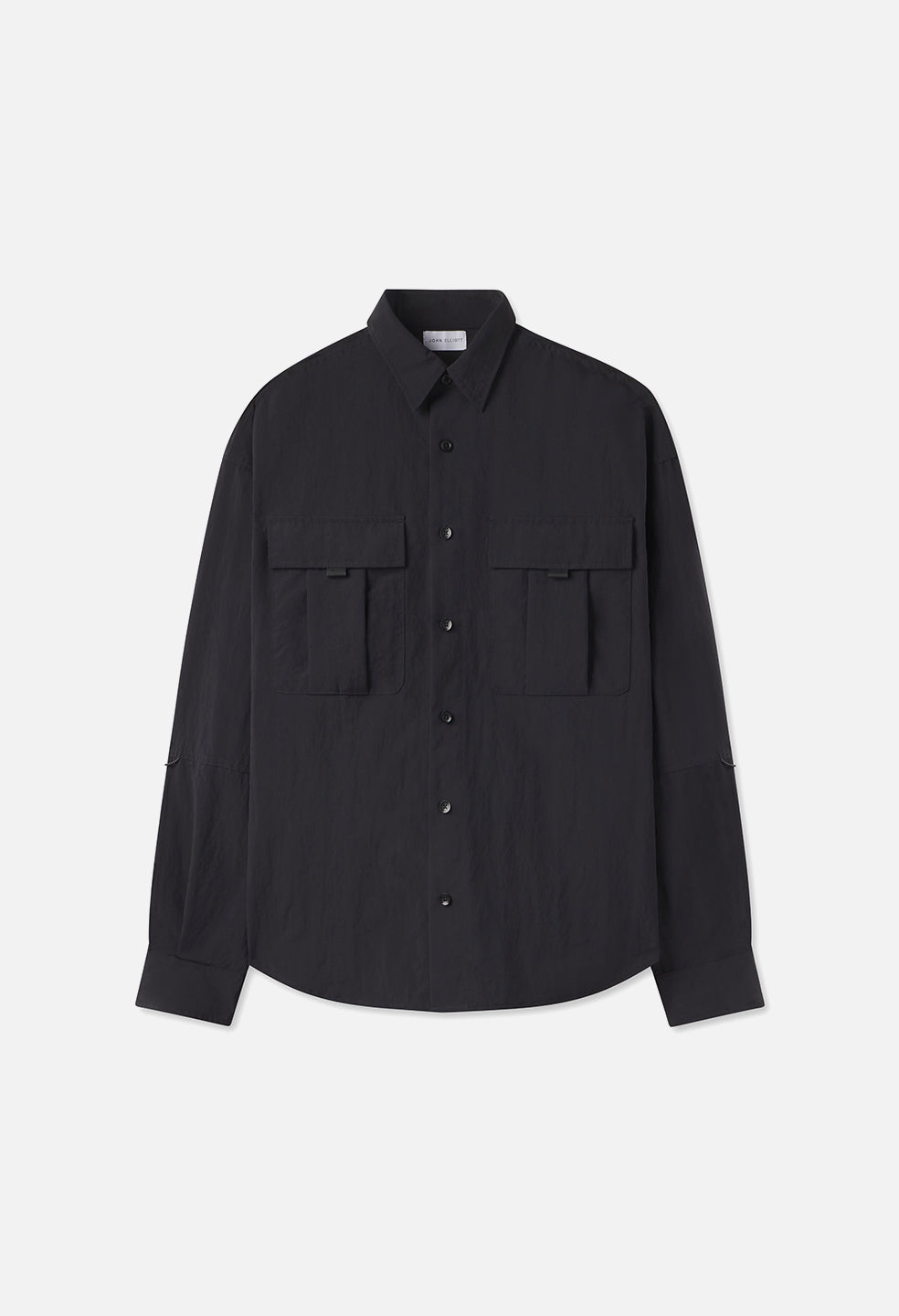 Safari Shirt Jacket / Black